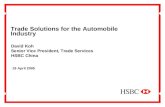 Trade Solutions for the Automobile Industry
