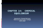 Chapter 14:   Chemical Equilibrium