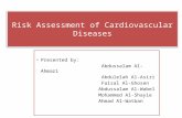 Risk  Assessment of Cardiovascular Diseases