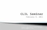 CLIL Seminar