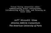 Jeff Hiroshi  Gima Director, AMICAL Consortium The American University of Paris