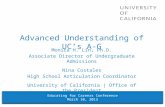 Advanced Understanding of UC’s A-G