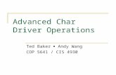 Advanced Char Driver Operations