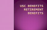 USC BENEFITS RETIREMENT BENEFITS