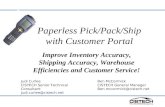 Paperless Pick/Pack/Ship with Customer Portal