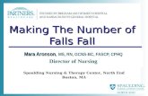 Making The Number of  Falls Fall
