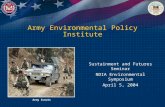 Army Environmental Policy Institute