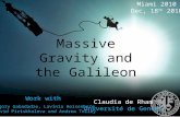 Massive Gravity and the  Galileon