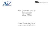 AiZ (Zones 2 & 3) Session 2 May 2010 Sue Gunningham sue.gunningham@bigpond