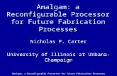 Amalgam: a Reconfigurable Processor for Future Fabrication Processes