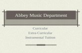 Abbey Music Department