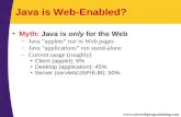 Java is Web-Enabled?