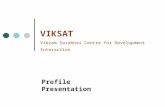 VIKSAT Vikram Sarabhai Centre for Development Interaction