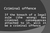 Criminal offence