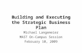 Building and Executing the Strategic Business Plan