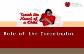 Role of the Coordinator