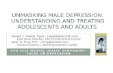 Unmasking Male Depression: Understanding and Treating Adolescents and Adults