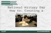 National History Day How to: Creating a Documentary