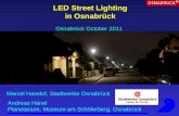 LED Street Lighting in Osnabrück