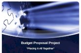 Budget Proposal Project