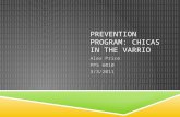 Prevention Program:  Chicas  In the  Varrio