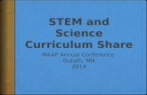 STEM and Science Curriculum Share