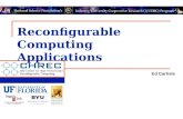 Reconfigurable Computing Applications