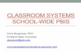 Classroom Systems School-wide PBIS