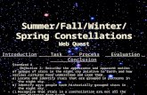 Summer/Fall/Winter/Spring Constellations Web Quest