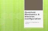 Quantum Mechanics & Electron Configuration