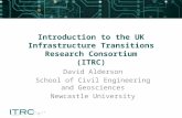 Introduction to the UK Infrastructure Transitions Research Consortium (ITRC)