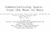 Commercializing Space:  From the Moon to Mars