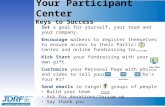Your Participant Center  Keys to Success
