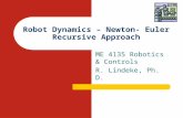 Robot Dynamics – Newton- Euler Recursive Approach