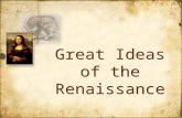 Great  Ideas  of the Renaissance