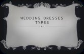 Wedding Dresses Types