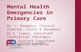 Mental Health Emergencies in Primary Care