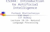 CS344: Introduction to Artificial Intelligence