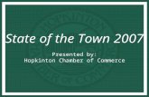STATE OF THE TOWN