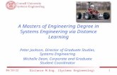 A Masters of Engineering Degree in Systems Engineering via Distance Learning