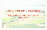 SOCIAL FORESTRY, EDUCATION  AND PARTICIPATION (SFEP) PROJECT