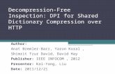 Decompression-Free Inspection: DPI for Shared Dictionary Compression over HTTP