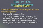 Age of the Enlightenment
