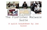 The  FinFisher  Malware Suite