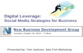Digital Leverage:  Social Media Strategies for Business