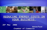 REDUCING ENERGY COSTS IN YOUR BUSINESS