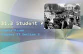 31.3 Student Protest