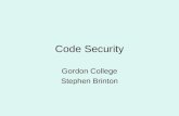 Code Security
