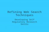 Refining Web Search Techniques