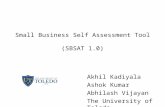 Small Business Self Assessment Tool (SBSAT 1.0)